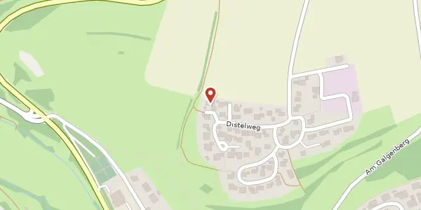 Karte der Umgebung von Distelweg 12, 85135 Titting