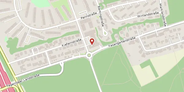 Karte der Umgebung von Minnewitstr. 37, 81549 München