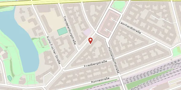 Karte der Umgebung von Suarezstraße 44, 14057 Berlin