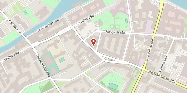 Karte der Umgebung von Inselstraße 1, 10179 Berlin
