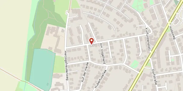 Karte der Umgebung von Heidegartenstraße 13, 53125 Bonn