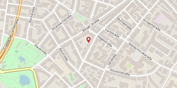 Karte der Umgebung von Musikantenweg 19, 60316 Frankfurt
