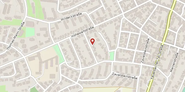 Karte der Umgebung von Werenwagstraße 7, 70469 Stuttgart