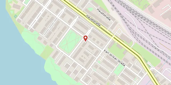 Karte der Umgebung von An der Bucht 60, 10317 Berlin
