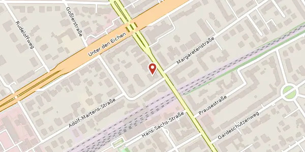 Karte der Umgebung von Drakestraße 42, 12205 Berlin