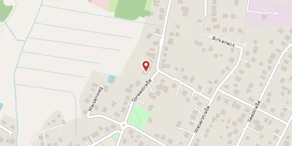 Karte der Umgebung von Spreestraße 9, 15370 Fredersdorf-Vogelsdorf