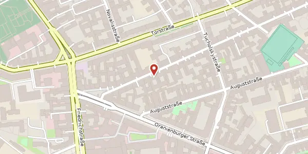 Karte der Umgebung von Linienstraße 142, 10115 Berlin
