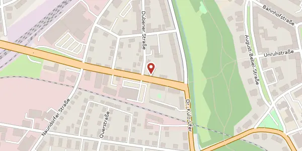 Karte der Umgebung von Warschauer Straße 20, 04860 Torgau