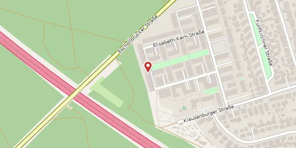 Karte der Umgebung von Marie-Trier-Str. 19, 64295 Darmstadt