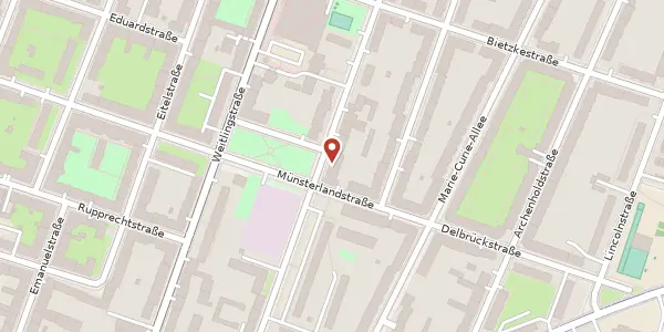 Karte der Umgebung von Wönnichstraße 79, 10317 Berlin