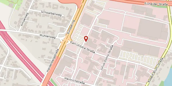 Karte der Umgebung von Adolf-Kaschny-Str. 10, 51373 Leverkusen
