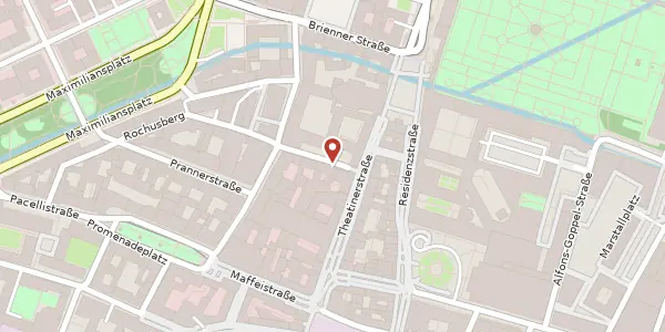 Karte der Umgebung von Salvatorstr. 3, 80333 München