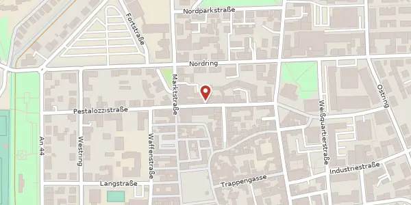 Karte der Umgebung von Kramstraße 5, 76829 Landau in der Pfalz