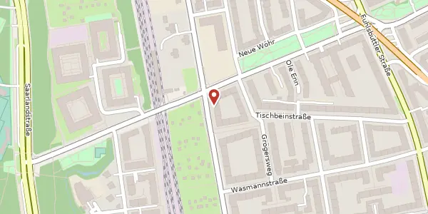 Karte der Umgebung von Rübenkamp 86, 22307 Hamburg