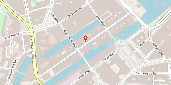 Karte der Umgebung von Neuer Wall 44, 20354 Hamburg
