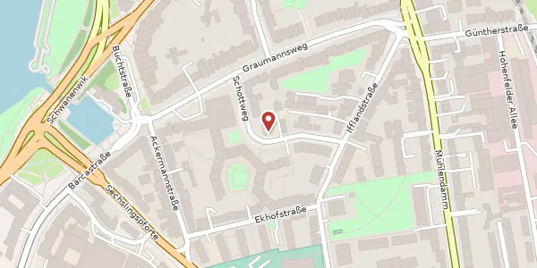 Karte der Umgebung von Schottweg 5, 22087 Hamburg