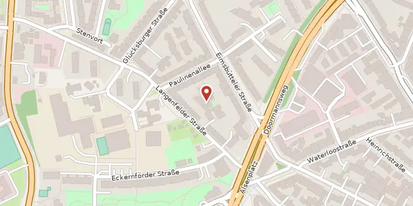 Karte der Umgebung von Paulinenallee 53 d, 22769 Hamburg