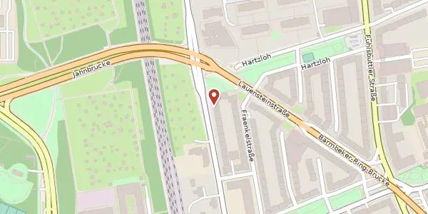 Karte der Umgebung von Rübenkamp 136, 22307 Hamburg