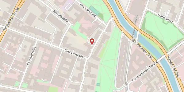 Karte der Umgebung von Flottwellstraße 4 - 5, 10785 Berlin