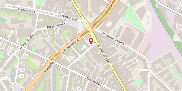 Karte der Umgebung von Josefstr. 1a, 40227 Düsseldorf