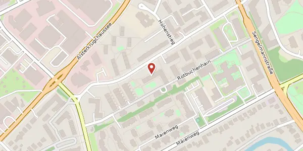 Karte der Umgebung von Suhrenkamp 22 b, 22335 Hamburg