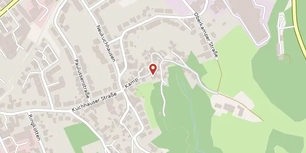 Karte der Umgebung von Kamp 20, 42349 Wuppertal