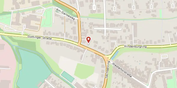 Karte der Umgebung von Göttinger Straße 12, 37115 Duderstadt