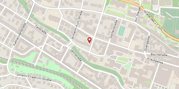 Karte der Umgebung von Lassallestraße 14, 07743 Jena