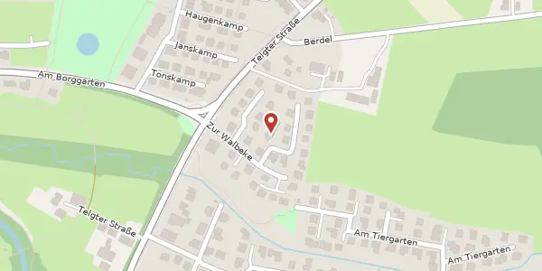 Karte der Umgebung von Zur Walbeke 23, 48167 Münster