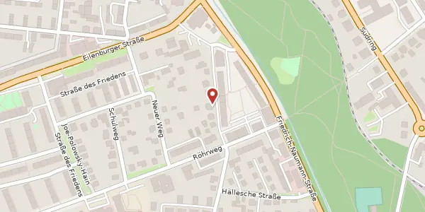 Karte der Umgebung von Lassallestraße 4, 04860 Torgau