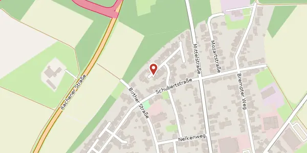 Karte der Umgebung von Wagnerstr. 9, 41372 Niederkrüchten