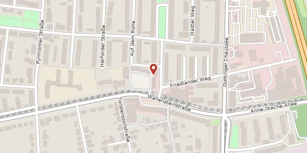 Karte der Umgebung von Dormannstraße 28, 30459 Hannover