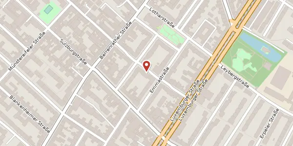 Karte der Umgebung von Wittekindstr. 15, 50937 Köln