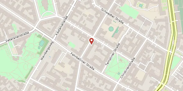 Karte der Umgebung von Choriner Straße 11, 10119 Berlin