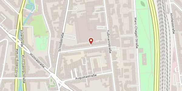 Karte der Umgebung von Lennéstr. 24, 40477 Düsseldorf