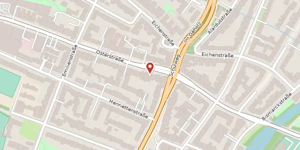Karte der Umgebung von Osterstraße 35, 20259 Hamburg