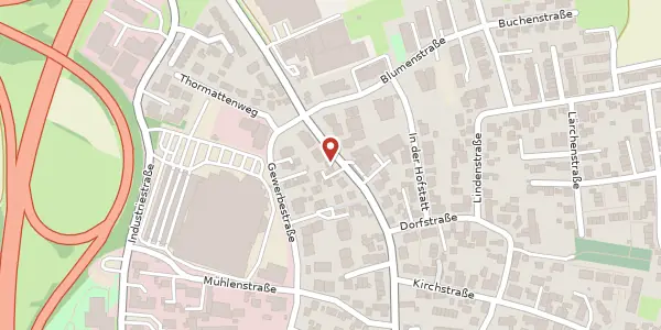 Karte der Umgebung von Vörstetterstraße 49, 79194 Gundelfingen (Breisgau)