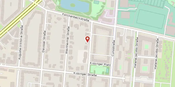 Karte der Umgebung von Tölzer Straße 22, 14199 Berlin