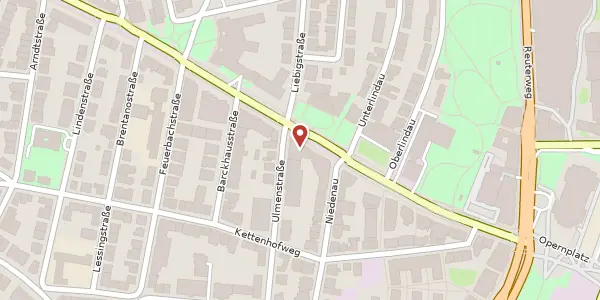 Karte der Umgebung von Bockenheimer Landstr. 39, 60325 Frankfurt