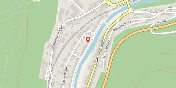 Karte der Umgebung von Wörther Weg 13, 55606 Kirn