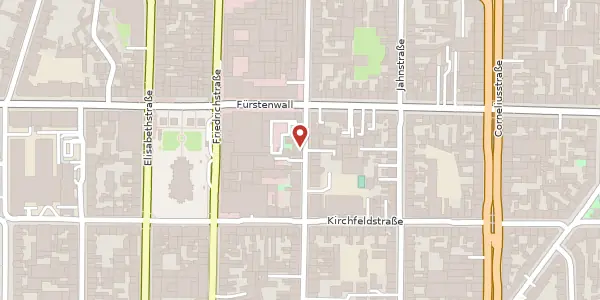 Karte der Umgebung von Talstr. 59, 40217 Düsseldorf