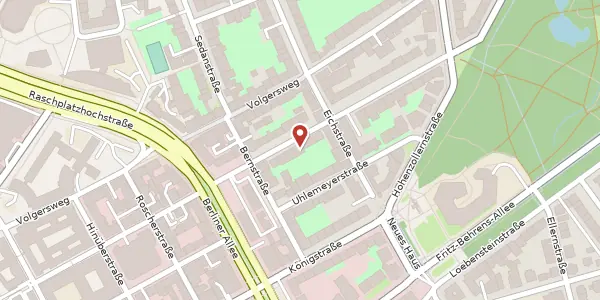 Karte der Umgebung von Heinrichstraße 12, 30175 Hannover