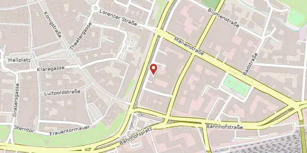 Karte der Umgebung von Königstorgraben 9, 90402 Nürnberg