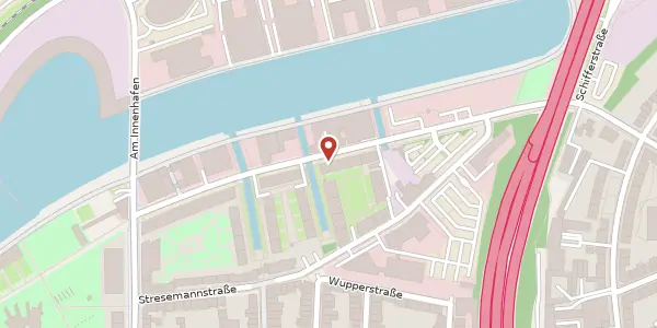 Karte der Umgebung von Philosophenweg 52, 47051 Duisburg