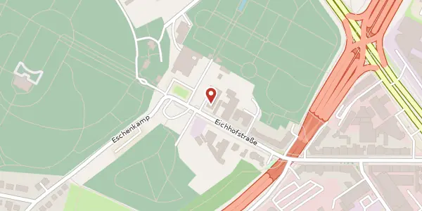 Karte der Umgebung von Eichhofstraße 44, 24116 Kiel