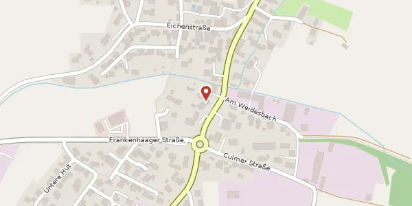 Karte der Umgebung von Bahnhofstr. 22, 95490 Mistelgau