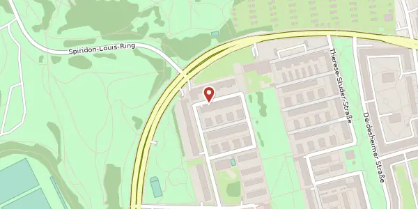 Karte der Umgebung von Centa-Herker-Bogen 37, 80797 München