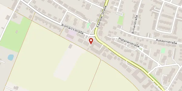Karte der Umgebung von Bismarckstr. 40b, 41564 Kaarst