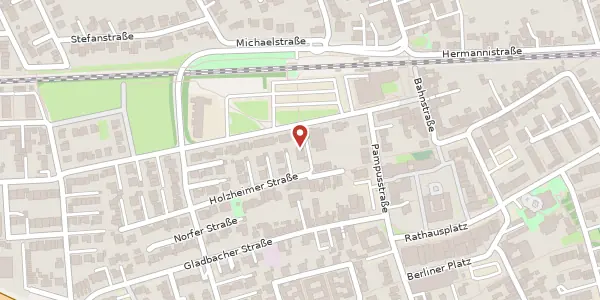 Karte der Umgebung von Birkhofstr. 3, 41564 Kaarst