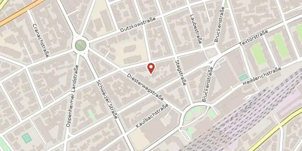 Karte der Umgebung von Schwanthalerstr. 25H, 60594 Frankfurt